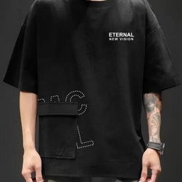 JUMPCUTS Men Typography Printed T-shirt-image-77