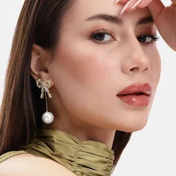 DressBerry Contemporary Drop Earrings-48