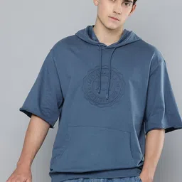 Levis Embossed Hooded Pure Cotton Sweatshirt-picture-19