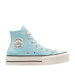 Converse Women's Chuck Taylor All Star Lift Platform Beyond The Beach High Top Turquoise Sneakers-picture-35