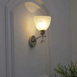 Kapoor Lamp Shades Glass & Metal Malia Wall Light-image-68