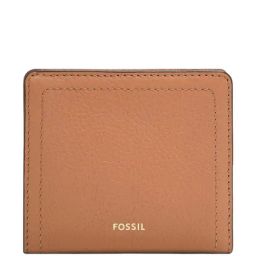 Fossil Logan Brown Solid Wallet for Women-picture-11