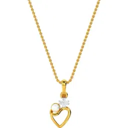 Kisna Diamond & Gold Jewellery 18k Gwynn Pendant-image-30