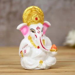 eCraftIndia Decorative Lord Ganesha Idol for Car Dashboard, Home Temple and Office Desks-image-38