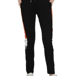 Monte Carlo Black Slim Fit Trackpants-image-79