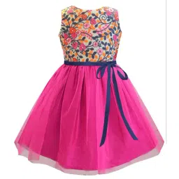 A.T.U.N. Fuchsia Embroidered Dress-9