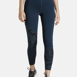 Puma Navy Mid Rise Tights-image-41