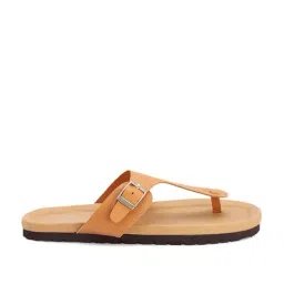 Madras Trunk Men's Kai Tan T-Strap Sandals-image-40