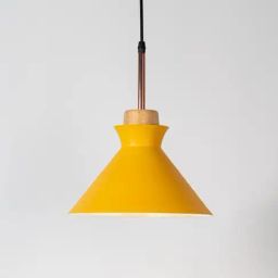 Whispering Homes Yellow Metal Pop Pendant Lamp-picture-28