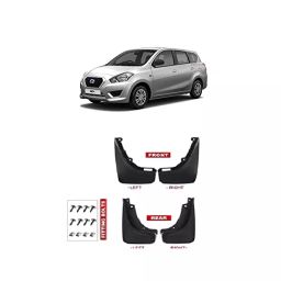 Automoto Cup Type Mud Flaps Splash Guard Front & Rear for Datsun Go+ All Models (Set of 4)-33