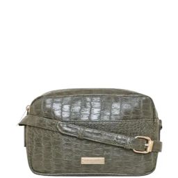 Pierre Cardin Light Olive Textured Sling Handbag-35