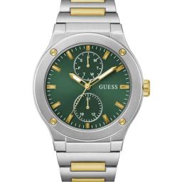 GUESS Jet Men Green Round Dial Analog Watch - GW0795G1-47