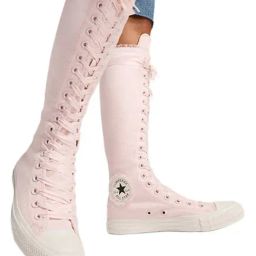 Converse Women's Chuck Taylor All Star Ruffles & Bows XX High Top Pink Sneakers-picture-2