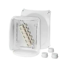 Hensel Cable Junction Box 205x255x112 mm Cable Size 10 - 25 sq.mm Grey, DK2525G-41