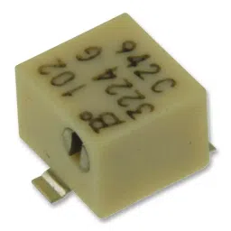 Bourns TRIMMER, POT, 1KOHM, 10%, 12TURN, SMD Model No - 3224G-1-102E-picture-42