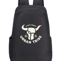 Urban Tribe Black Night Rider Medium Laptop Backpack-image-79