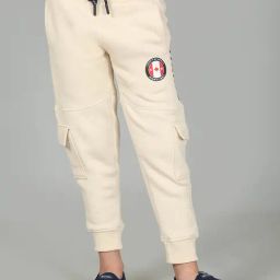 Cantabil Boy's Beige Solid Casual Trackpants-image-17