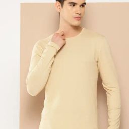 Alcis BeigeRegular FitT-Shirt-image-82
