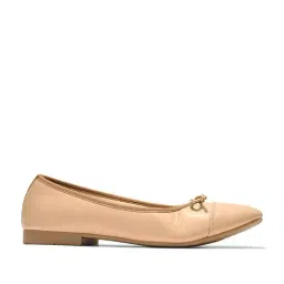 Forever Glam by Pantaloons Women's Ivory Ballerina Shoes-picture-49