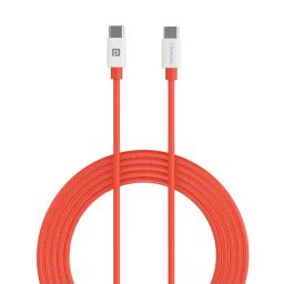 Portronics Konnect Dash Max 65W Type C to Type C Fast Charging PD Cable with 1M Length (Red)-10