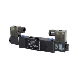 Hydint 3/5 Way Double Solenoid Valve 6.35 mm (1/4 inch) Nitrile Seal, 4VH230C-08-picture-8