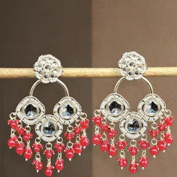 MADDY SPACE Contemporary Drop Earrings-image-38