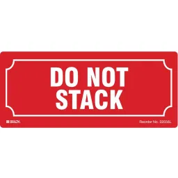 BRADY 17.78 cm (7 Inch) Instructional Handling Label Red, 8ACW6 (Pack of 25)-image-56