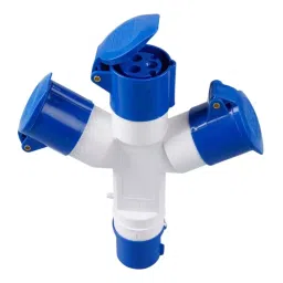 Sibass Electric Socket 16 A 3 Pin IP44 Rating and CE Mark, SE-1013 (Pack of 20)-4