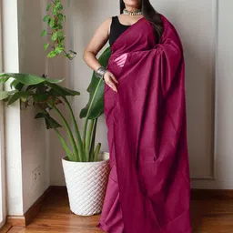 Anouk Pure Cotton Saree with Blouse Piece-picture-15