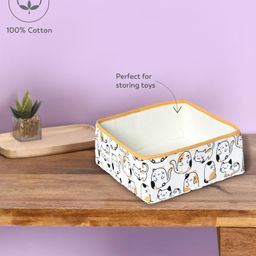 Mi Arcus Frosty'z Interlock Storage Basket Off white-28