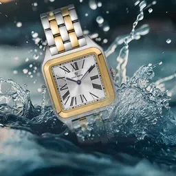 SANSIMAYO Unisex Stainless Steel Bracelet Style Straps Analogue Watch SM-M-199-TTSG-SG-W-picture-49