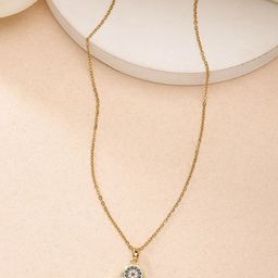 Bohey by KARATCART Gold-Plated Quirky Pendants with Chains-picture-38