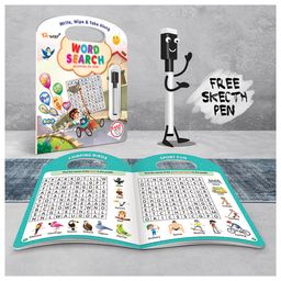 GOWOO Write, Wipe & take Along Word Search With Pen | Search & Scribble: Wipeable Word Hunts image 3