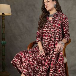 InWeave Floral Print Maxi Dress-image-74