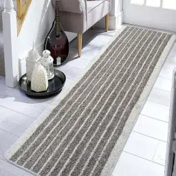 Saral Home Light Grey Anti Slip Runner - Set of 1-29