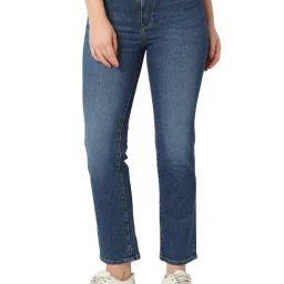 Spykar Women Printed Dark Blue Jeans-image-96