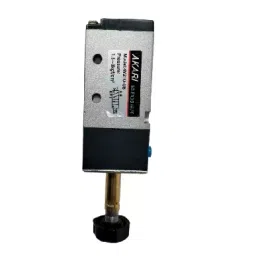 Akari 4V-210-08 (W/O COIL) 6.35 mm (1/4 inch) 5/2 Way Single Solenoid Valve-22