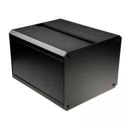 RS PRO Black Extruded Aluminium Heat Sink Case, IP40, Black Lid, 300 x 200 x 264 mm Model No 1881296-image-83
