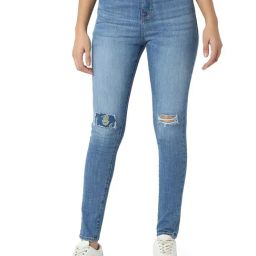 Spykar Women Printed Light Blue Jeans-image-33