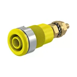 Staubli SOCKET, 4MM, SHROUDED, YELLOW, PK5, 23.3020-24 (Pack of 5)-picture-40