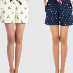 Nite Flite Multi Print Night Shorts-image-2