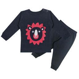 FASLA Kids Printed Pure Cotton T-Shirt With Jogger-44