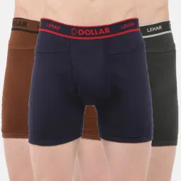 Dollar Lehar Multicolor Fine Pocket Trunks (Pack of 3)-picture-36
