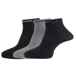 Dollar Multi Cotton Self Pattern Socks - Pack of 3-picture-10