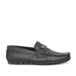 Privo by Inc.5 Men's Black Casual Loafers-image-87