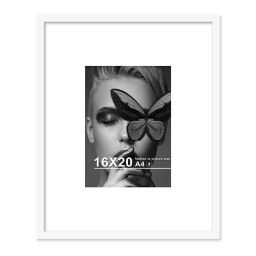 Art Street White Engineered Wood Large Size Document Photo Frames - Set of 2 image 4