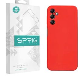 Sprig TPU Matte Back Cover for Samsung Galaxy A14 (Red)-image-52