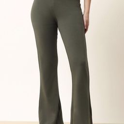 U.S. Polo Assn. Women Women Flared High-Rise Trousers-image-45