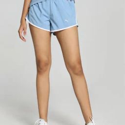 Puma Blue Self Pattern Sports Shorts-picture-15