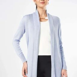 Annabelle By Pantaloons Blue Fog Regular Fit Cardigan-image-21